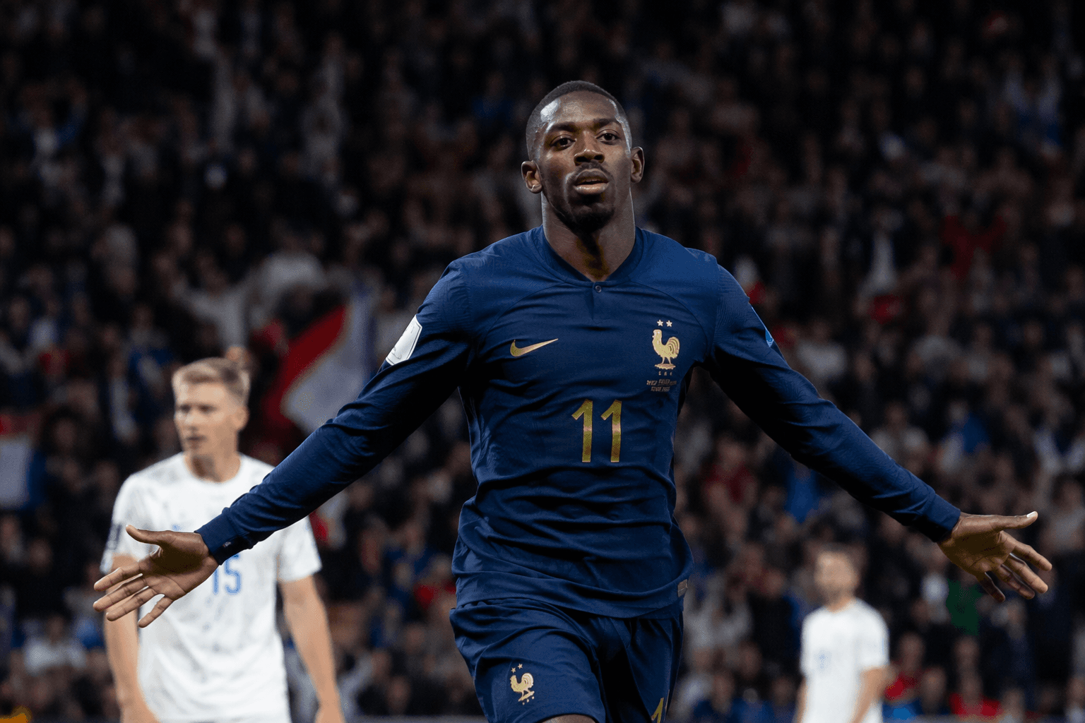 Dembélé scores fastest World Cup hat trick in 72 years, France wins 4-1