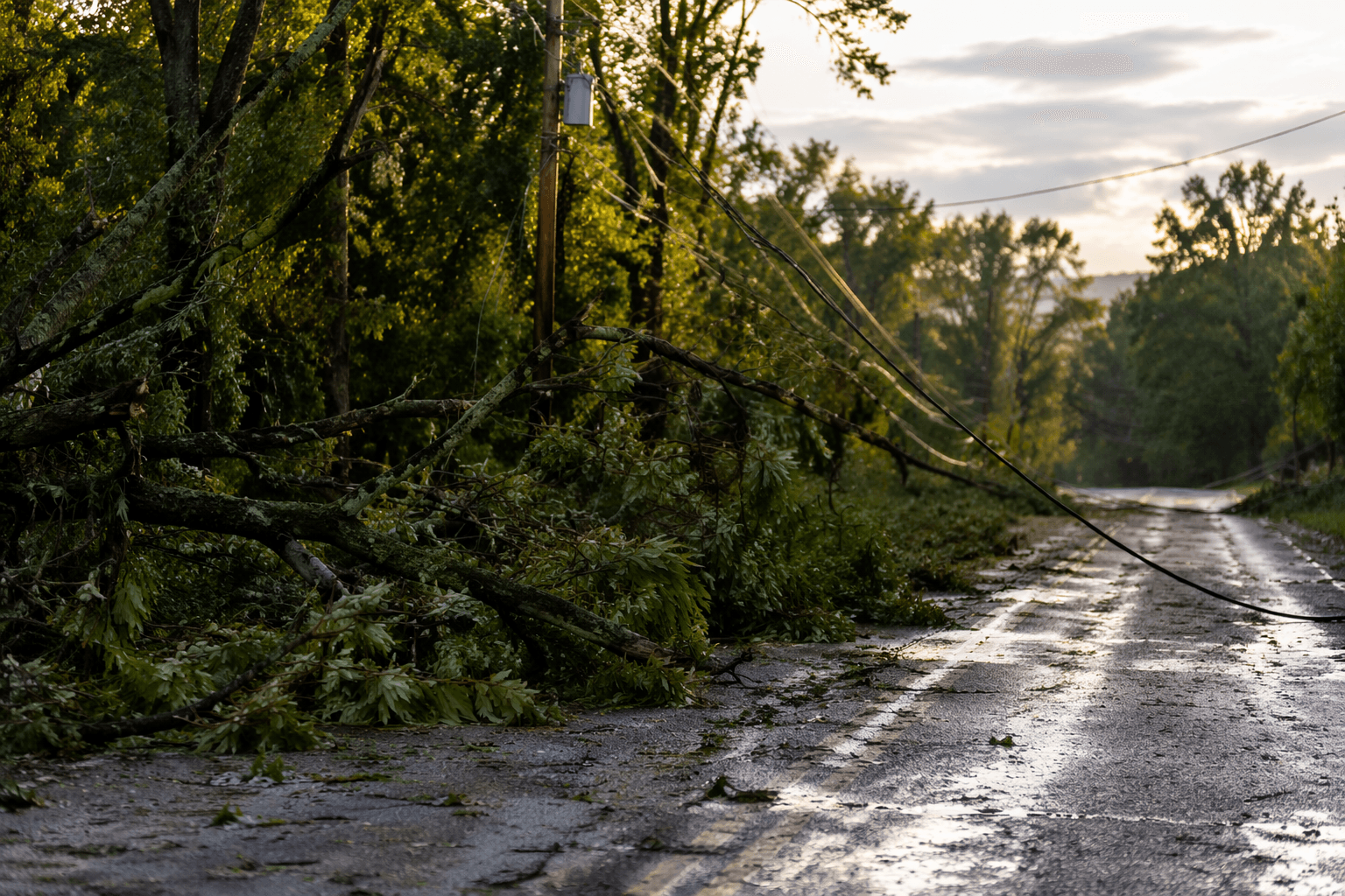 Golf ball-sized hail, tree damage hit Sullivan County in storms