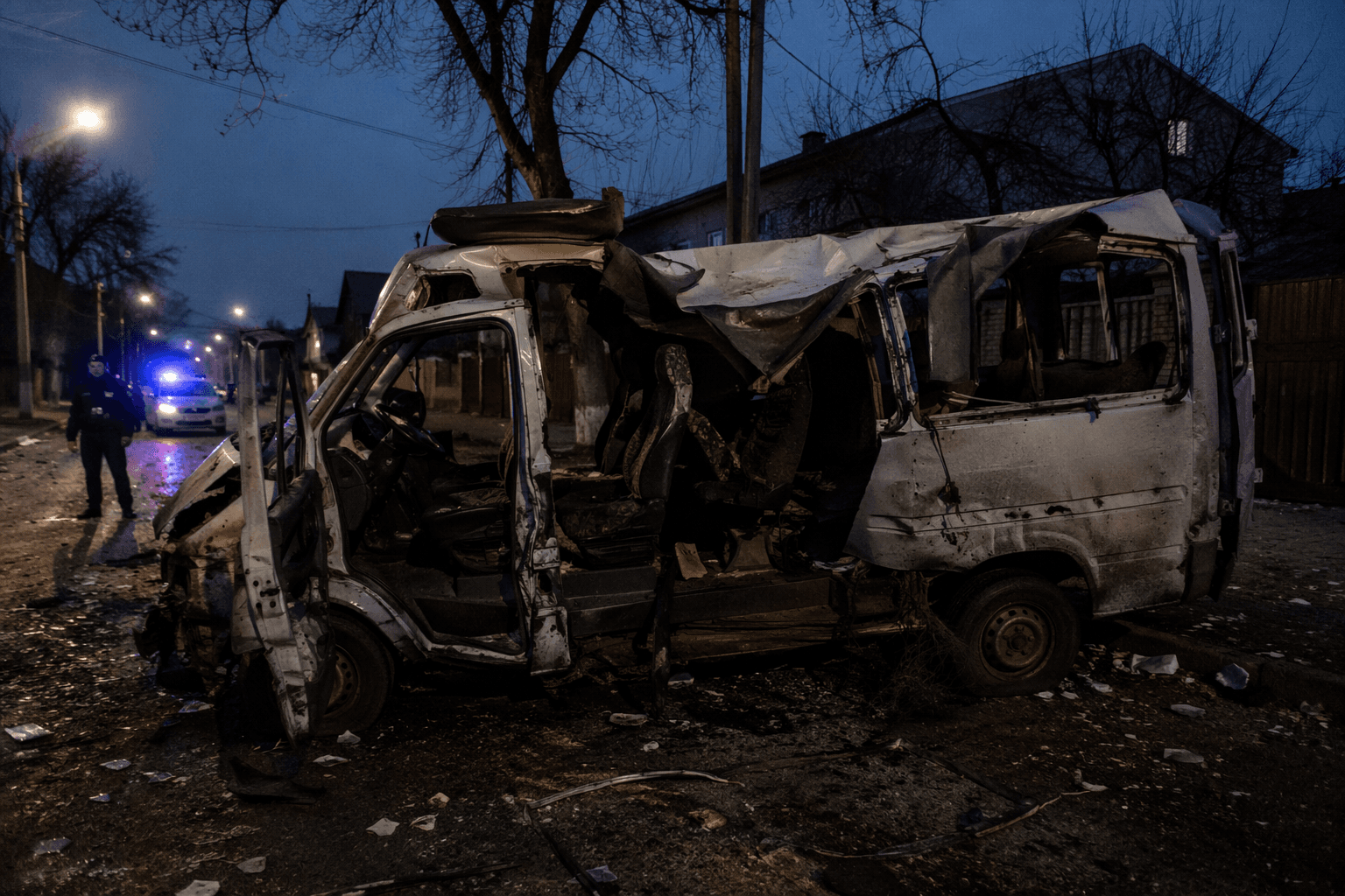 Russian drone strike kills three in Ukraine, including children injured