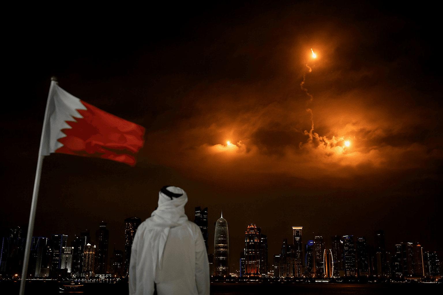 Iranian drones target Bahrain as Strait of Hormuz attacks continue