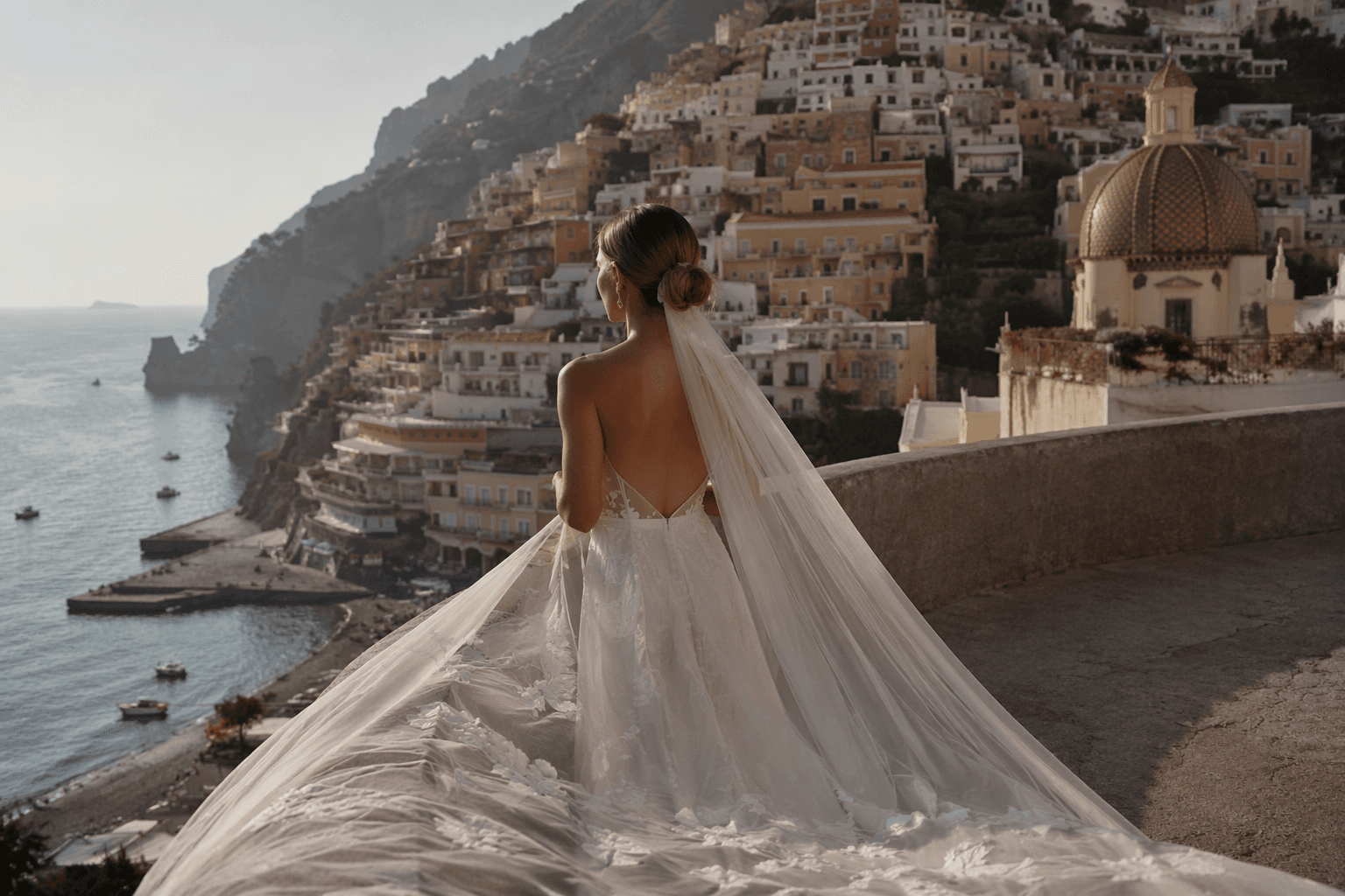 PORTER guides brides to wedding dresses by destination and setting