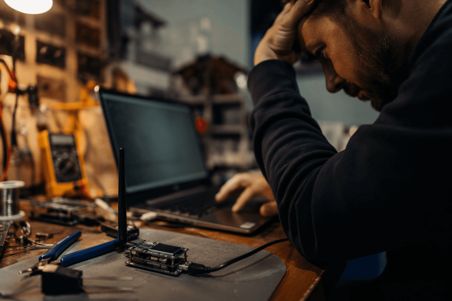 Meshtastic TCP command fails intermittently in scripted device setup