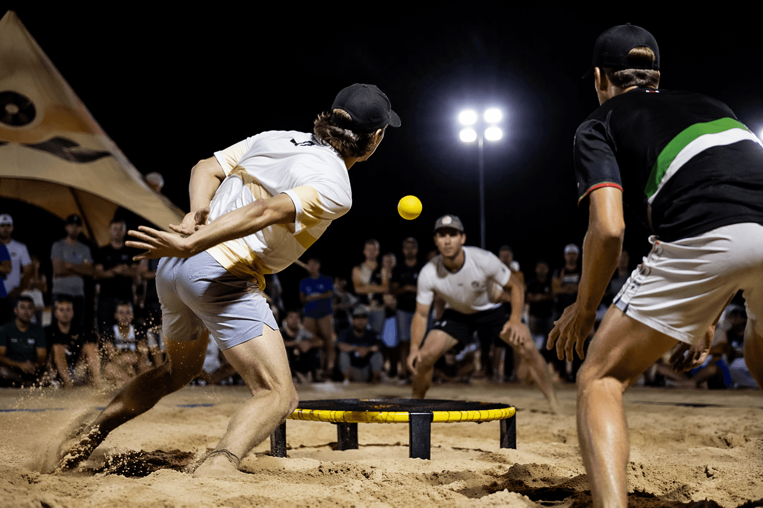 Spikeball simplifies back-pocket serve rule to reduce disputes