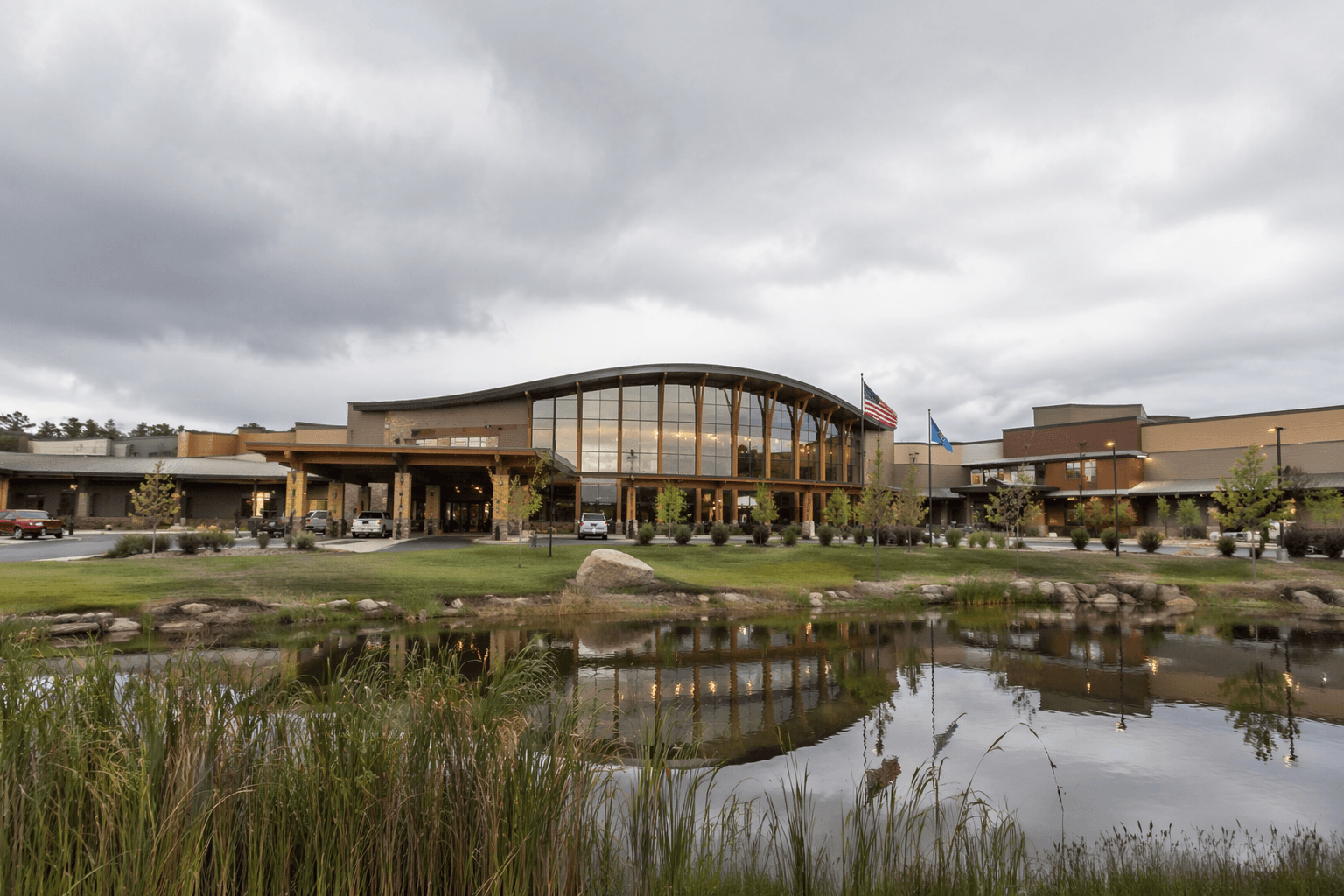 Menominee Casino Resort anchors Keshena as a full-service visitor hub