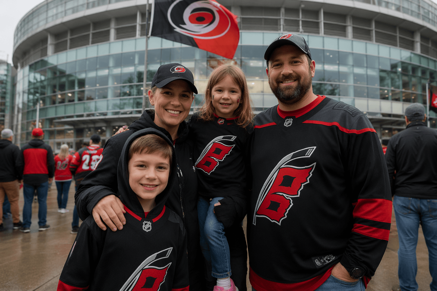 Greensboro family turns Hurricanes win into a Raleigh road trip