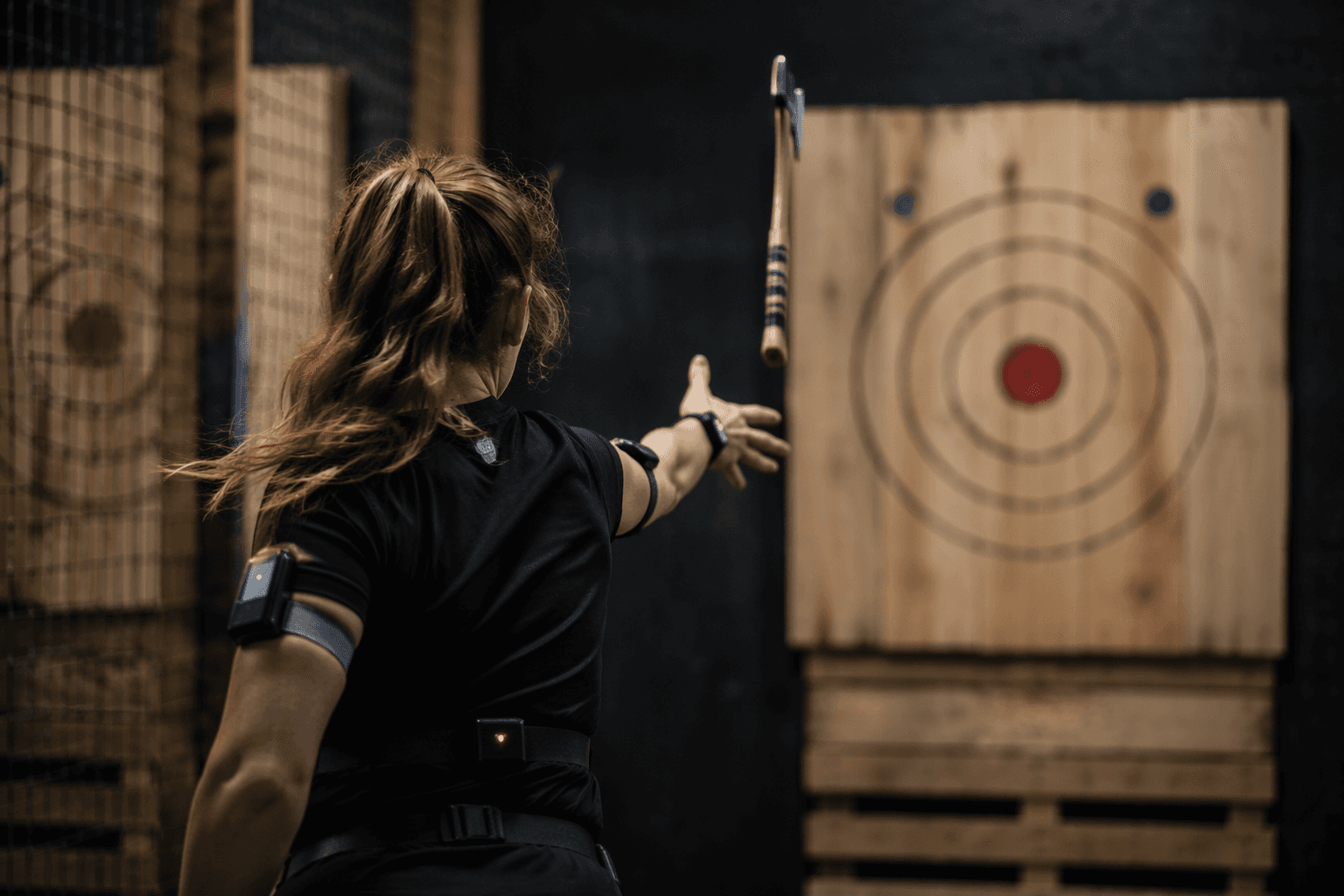 Axe throwing study shows accuracy comes from timing, not power