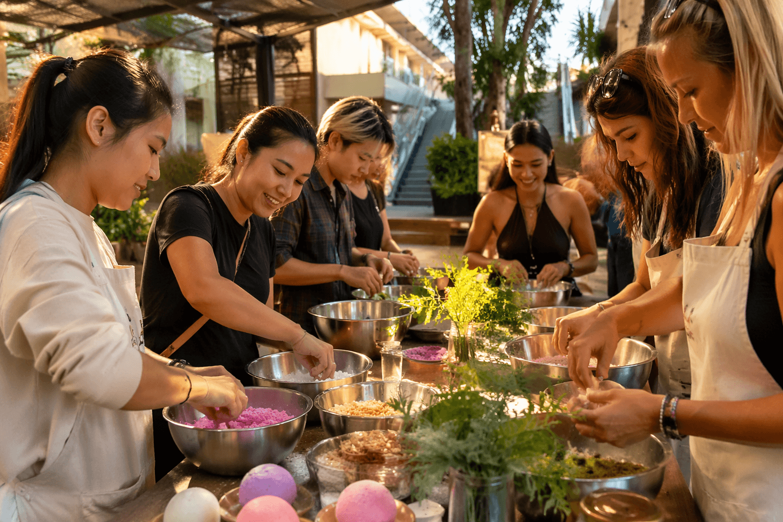 Lush bath bomb workshop anchors Westfield Topanga sustainability event