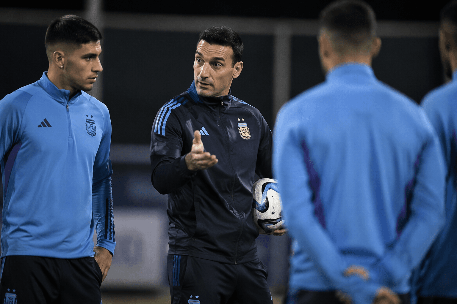 Argentina plans rotation against Jordan, Scaloni protects injured players