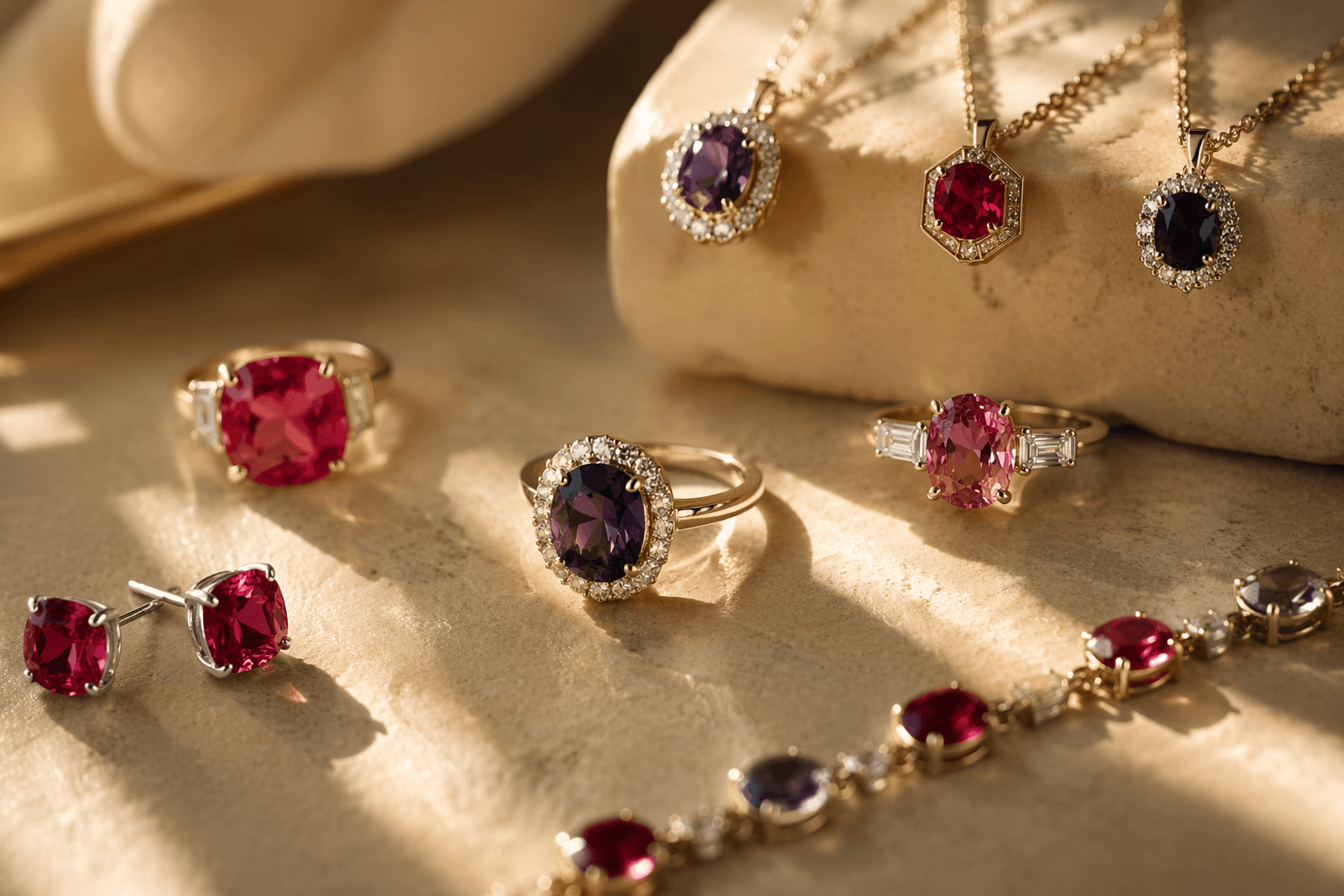 Spinel shines as August’s modern birthstone in vibrant designer jewels
