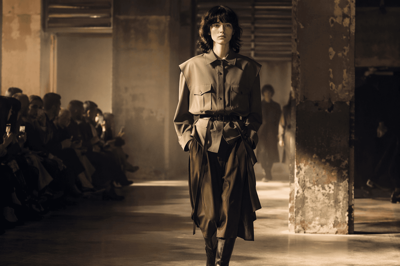 Songzio softens soldier-inspired workwear with poetic tailoring in Paris