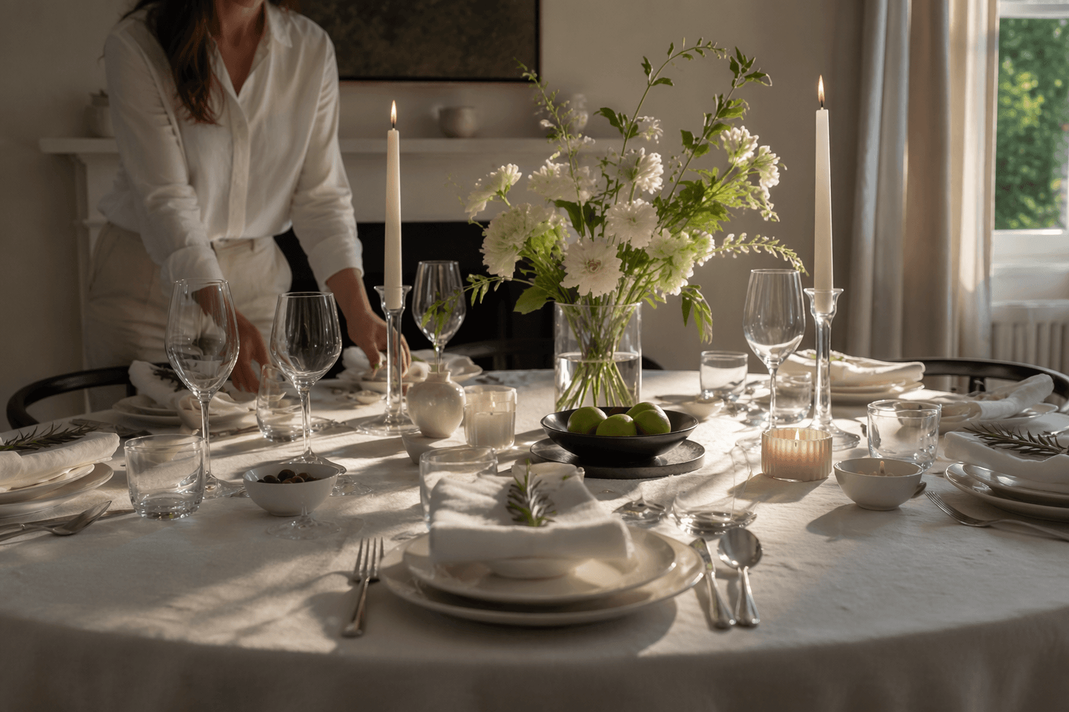 Who What Wear UK spotlights The White Company tablescaping for elegant hosting