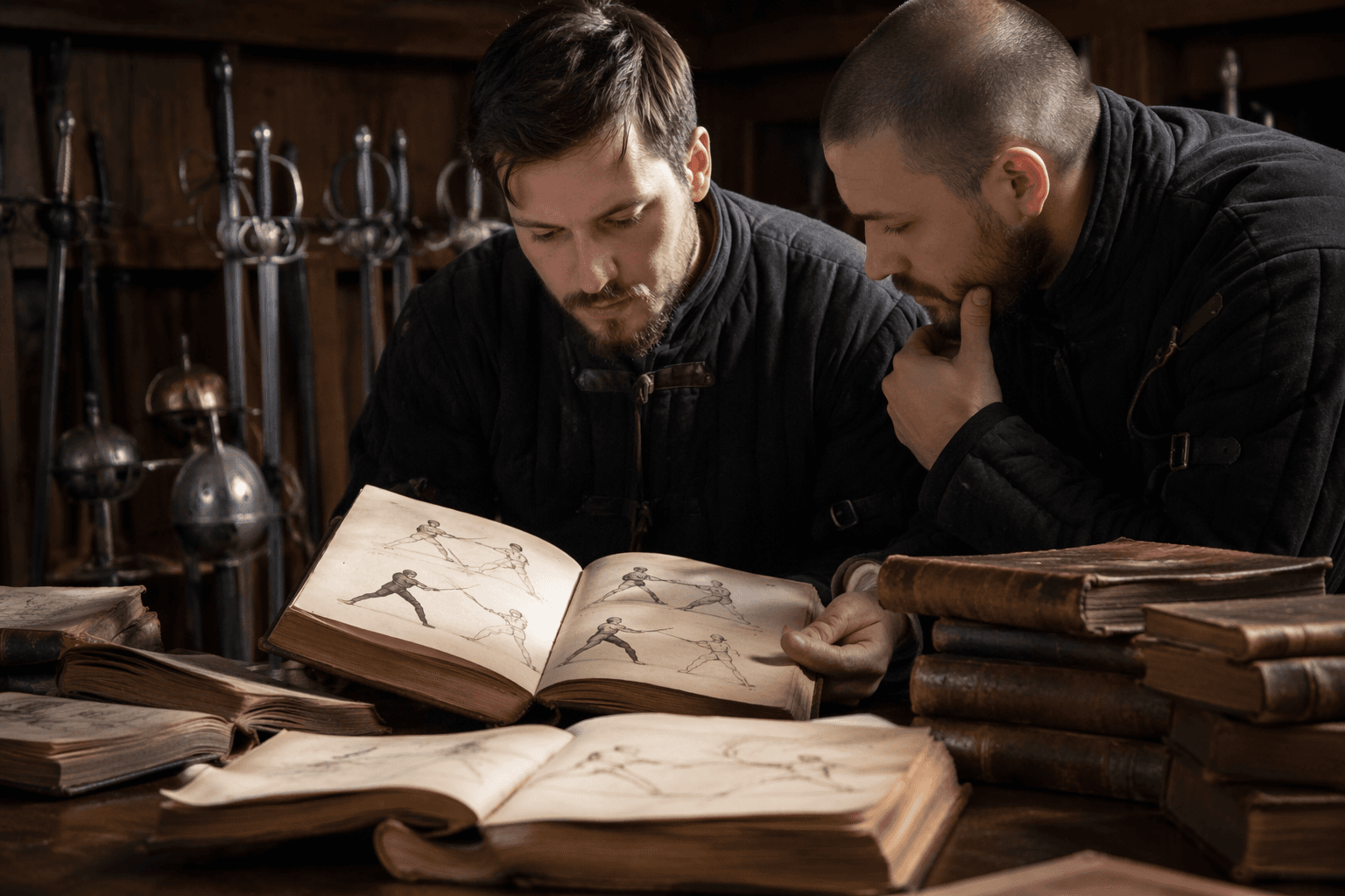 How printed fencing books standardized Historical European Martial Arts