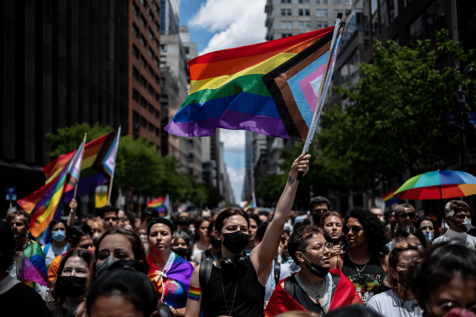 Pride Month parades turn into a national show of resistance