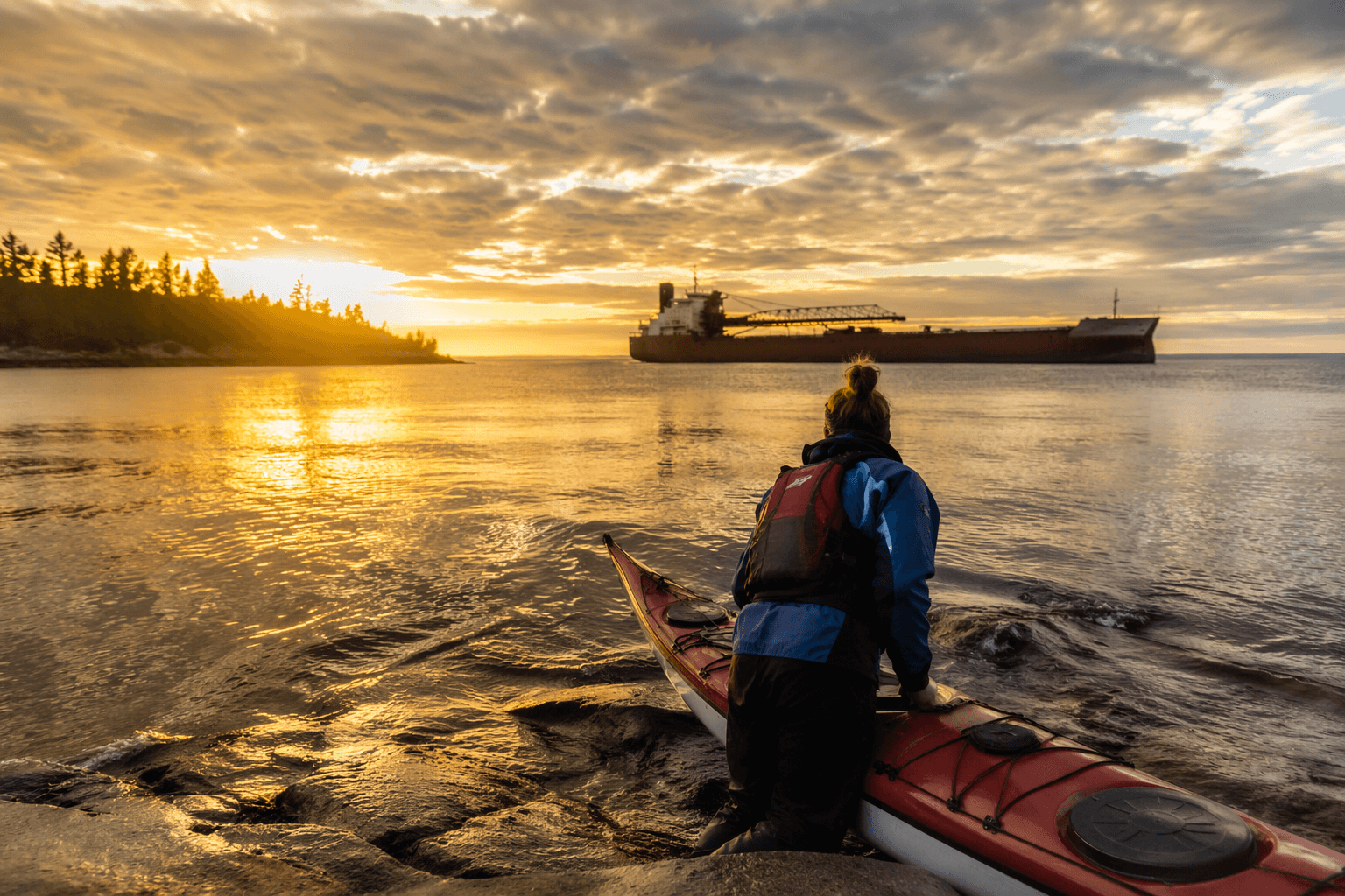 Lake Superior paddling in Silver Bay demands serious safety precautions