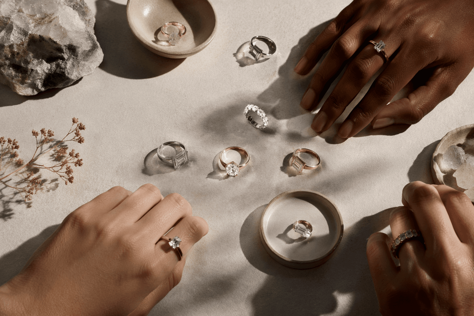Queer-owned brands helped reshape modern diamond engagement rings