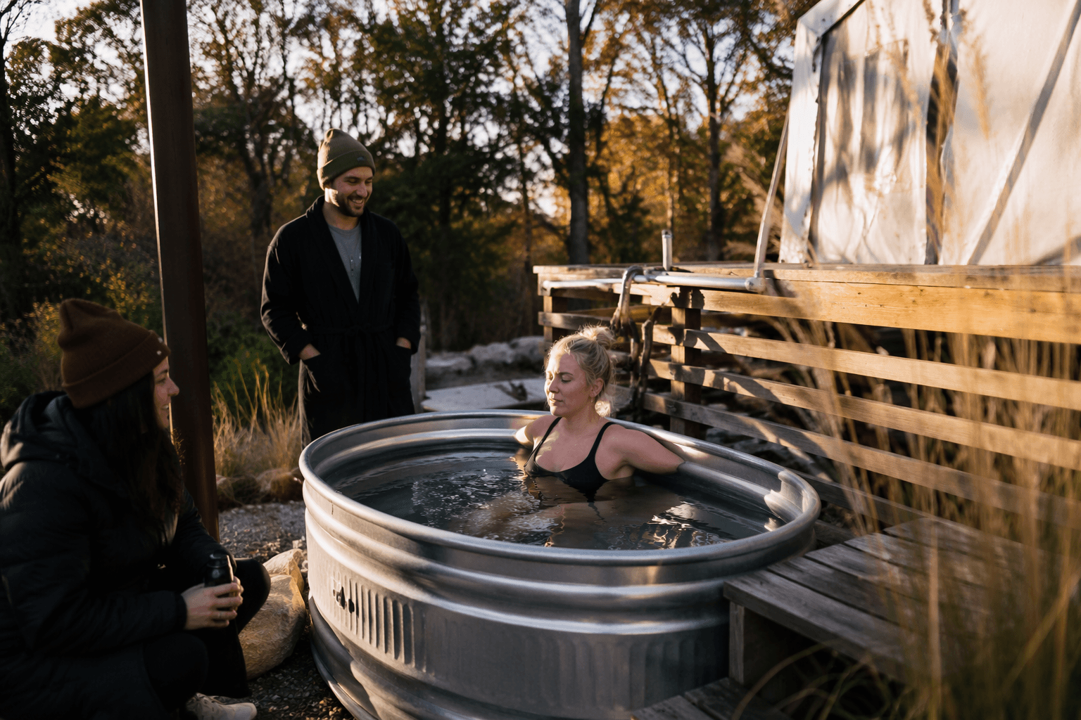 DIY cold plunge guide shows how to build one for less