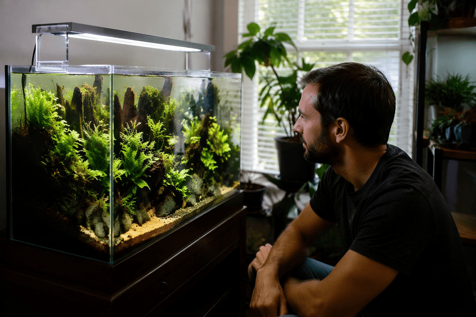 Why low-tech planted aquariums can thrive without CO2