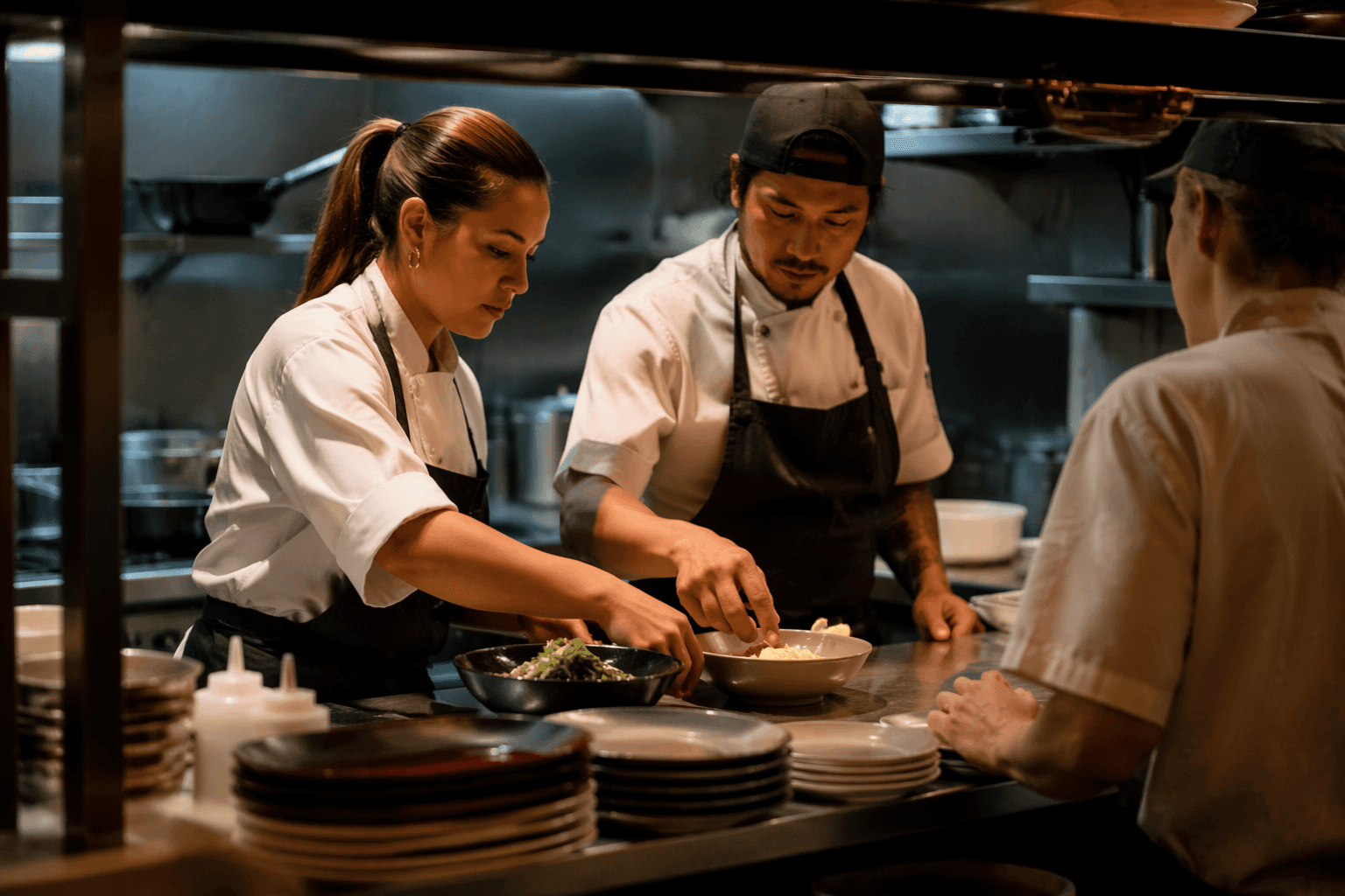 Restaurants emerge as a key training ground for human skills