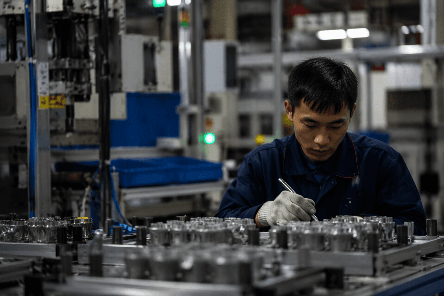China manufacturing barely returns to growth as demand stays weak