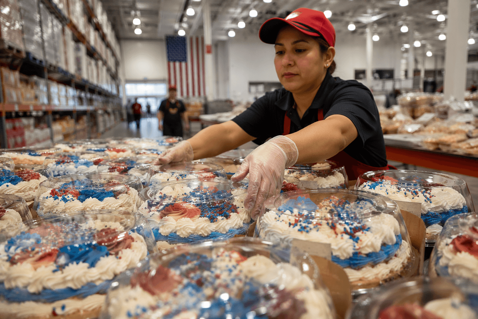 Costco rolls out red, white and blue holiday foods for July 4th