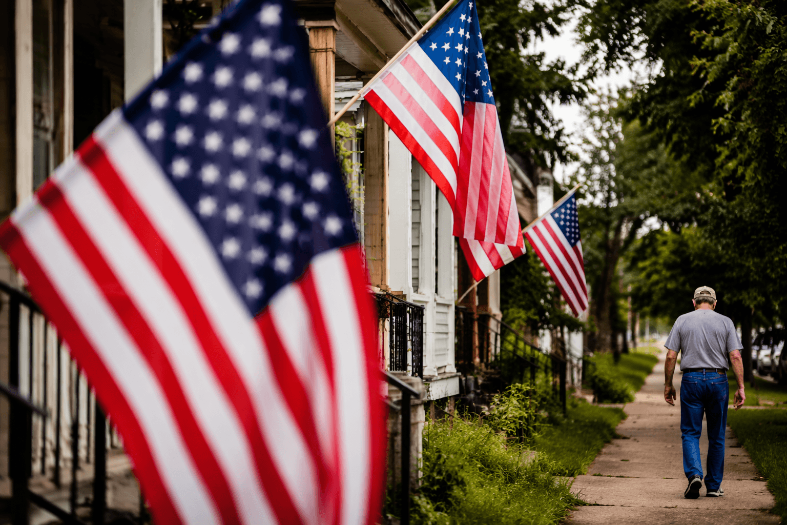 Americans split over flying the flag as July Fourth nears