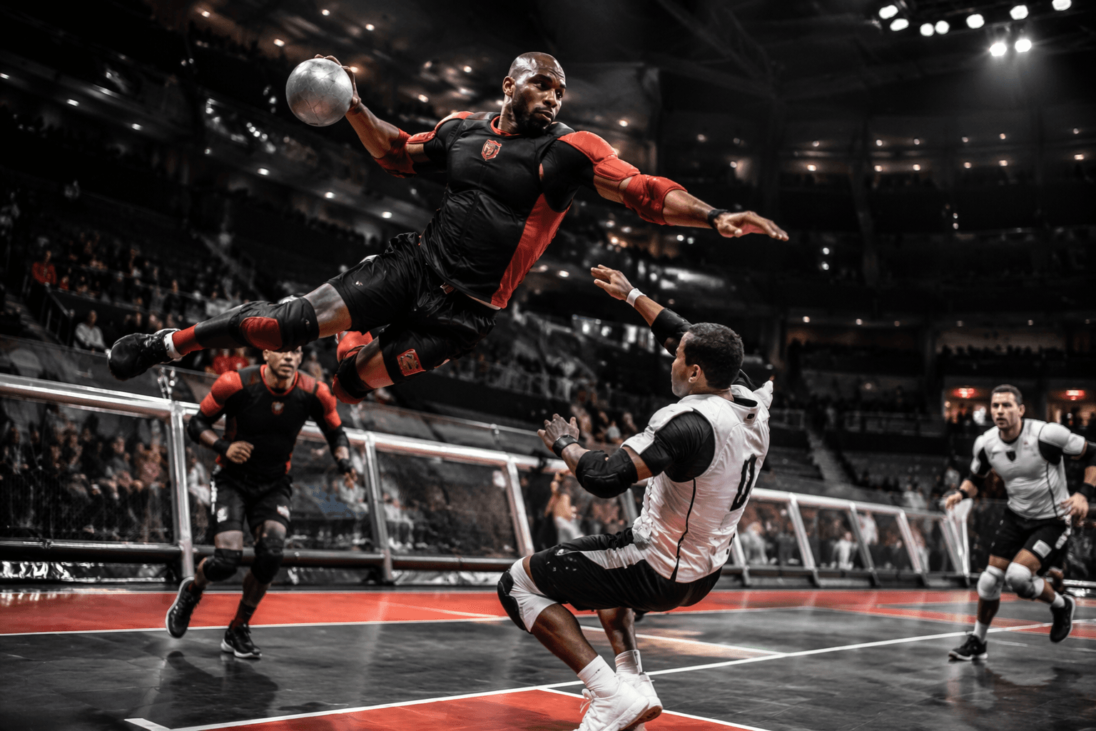 Jelani Janisse brings SlamBall legacy and leadership to the Gryphons