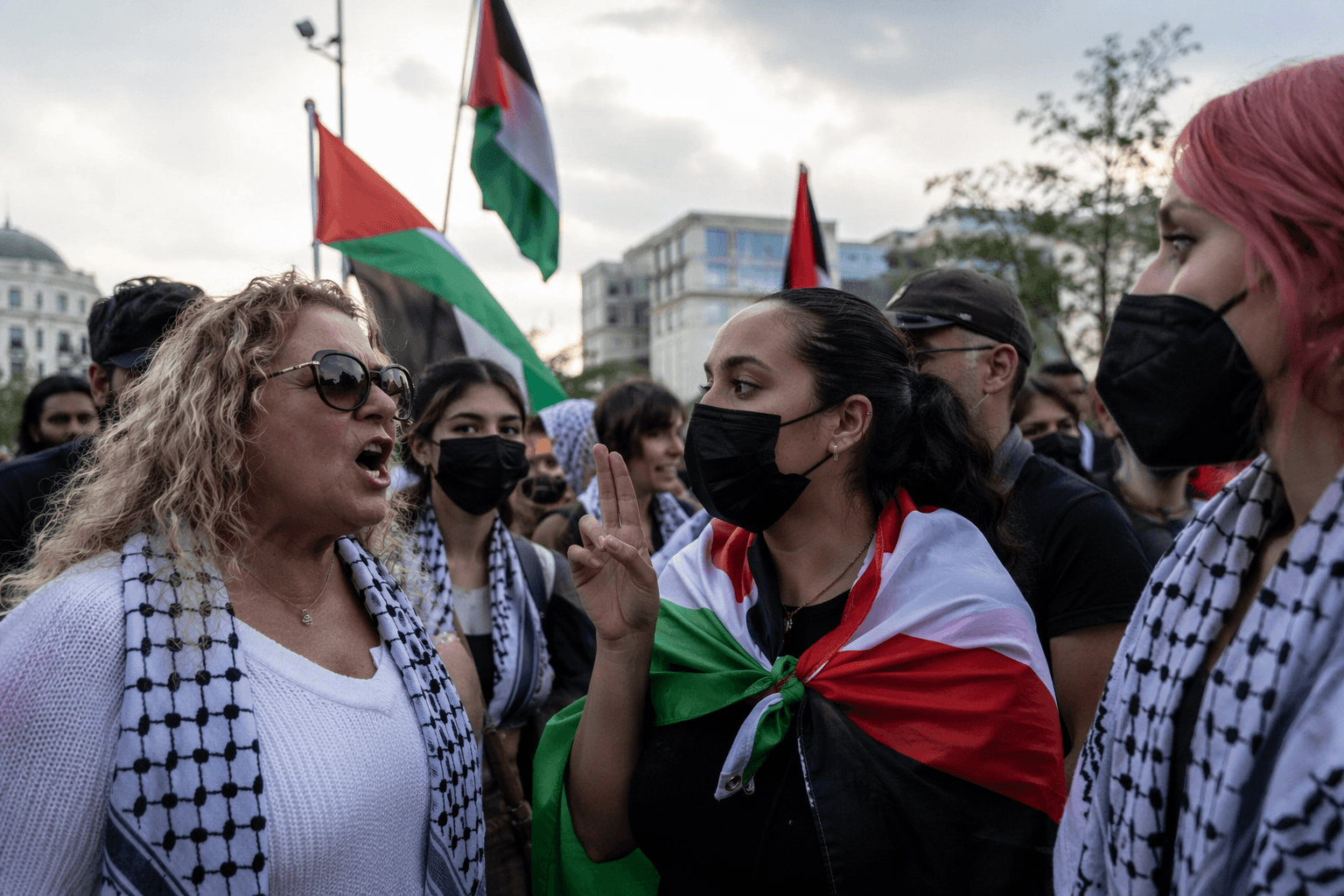Israel-Gaza war deepens partisan divide in US election campaign