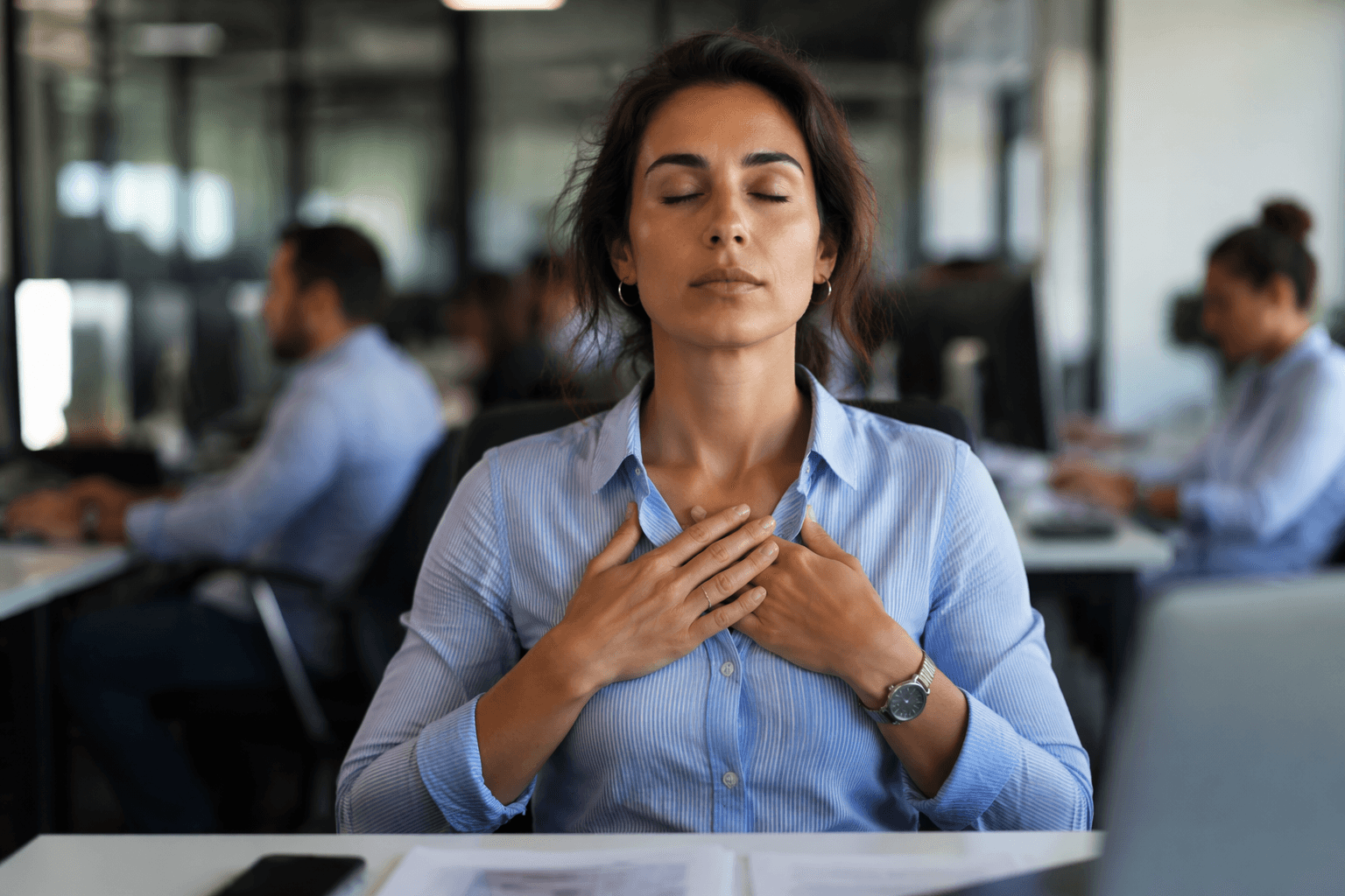 Mindfulness helps workers regulate emotions and stay focused at work