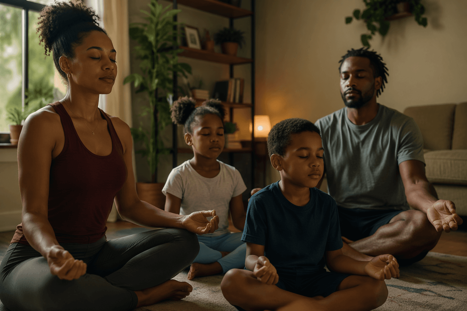 Mindfulness can strengthen family resilience, patience and communication at home