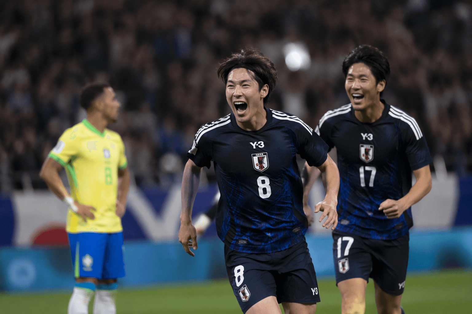 Japan aims to stun Brazil in Houston World Cup showdown