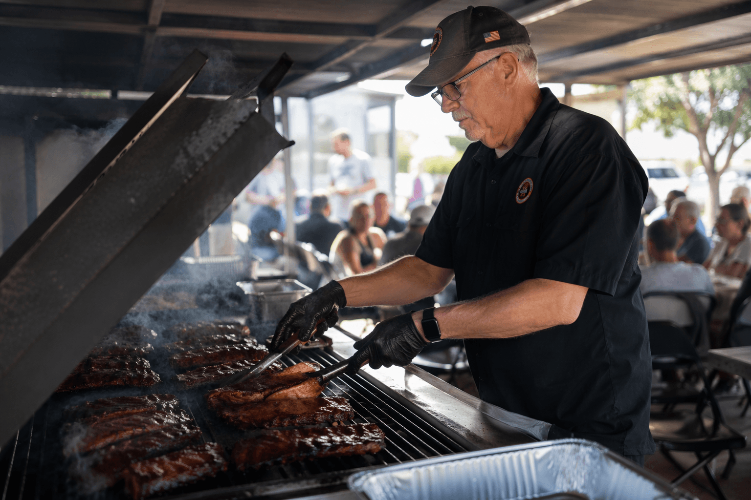 Yuma veterans group holds monthly rib dinners to raise aid funds