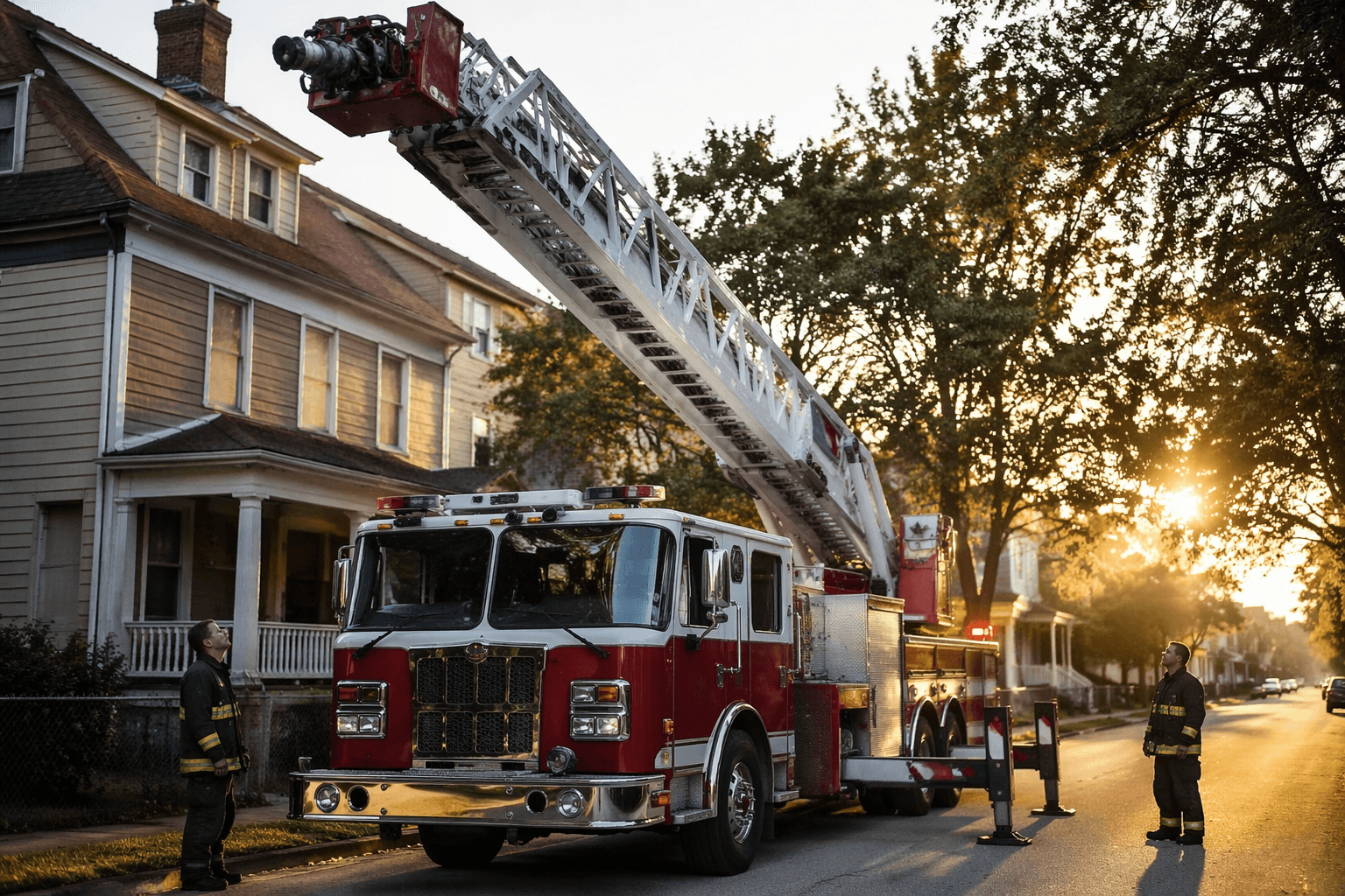 Jacksonville fire department unveils new 100-foot ladder truck