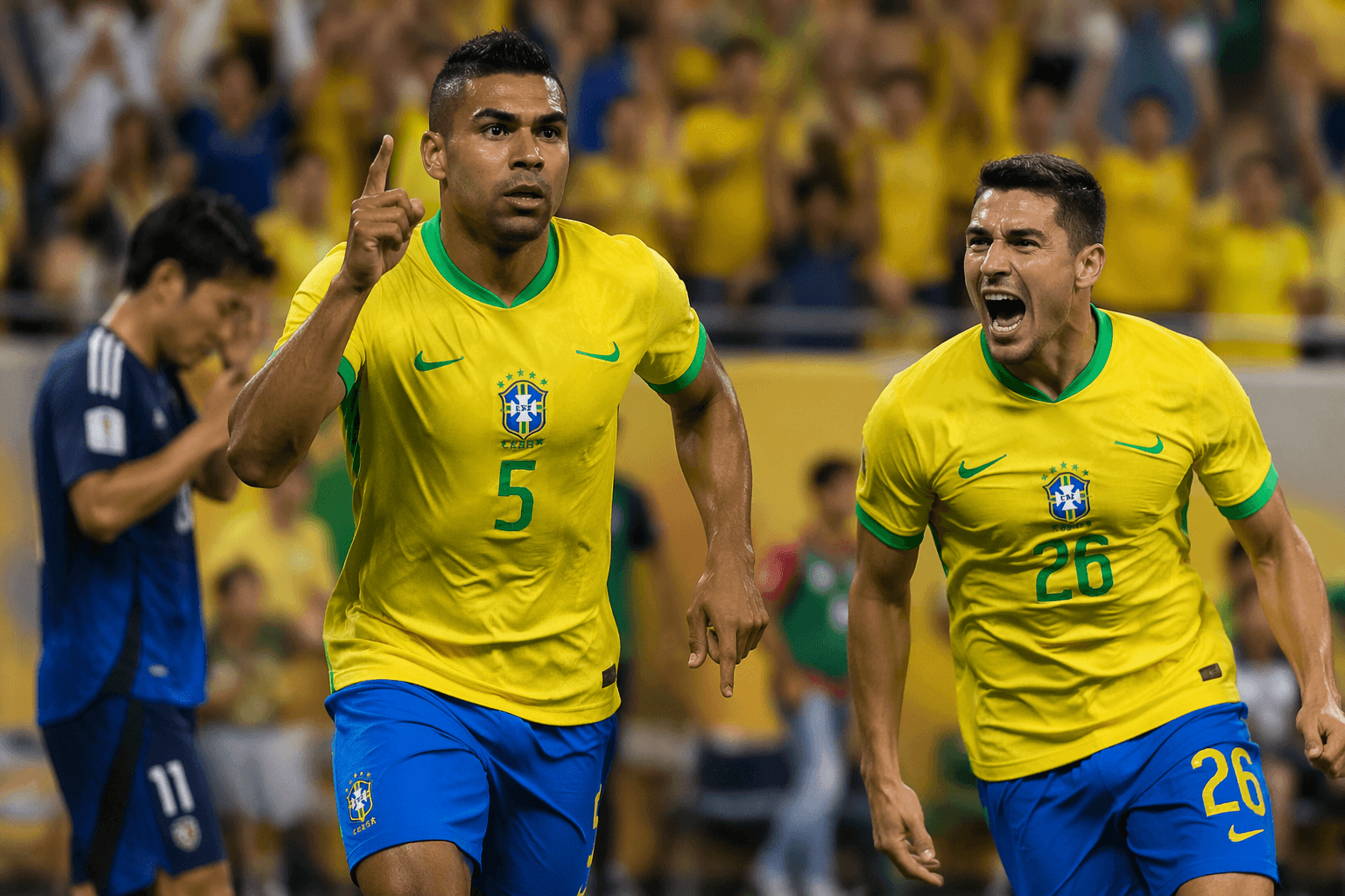 Brazil rally late to beat Japan and avoid historic World Cup exit