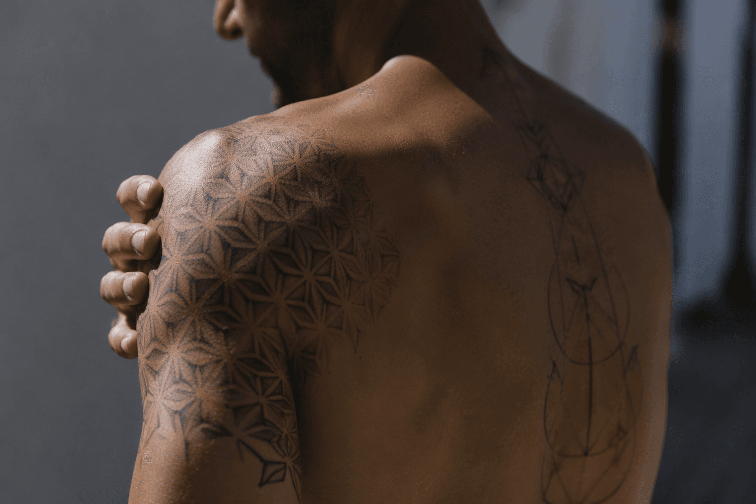 Placement shapes geometric tattoos, from clean lines to lasting flow