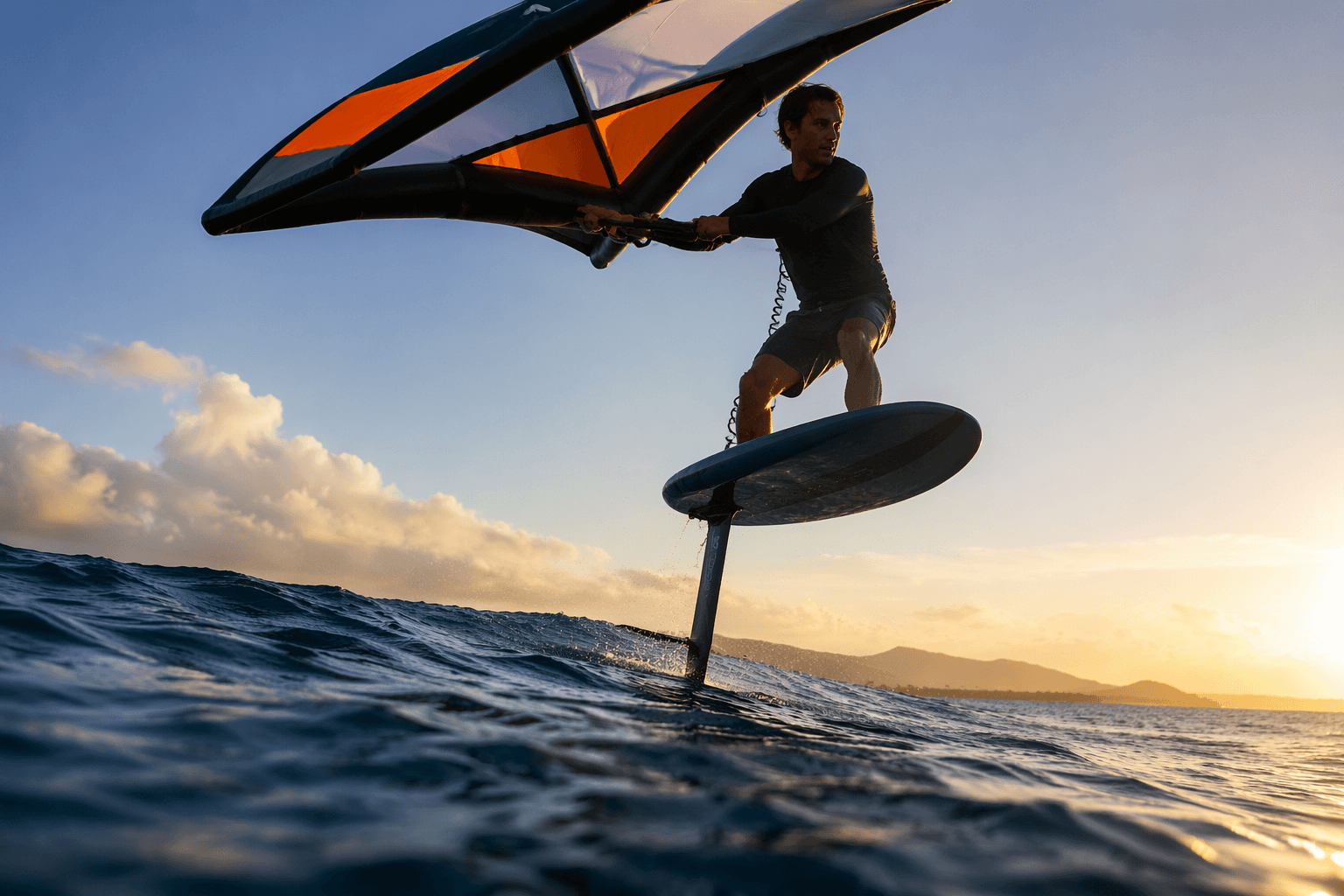 Foil surfing explained, how lift and balance keep riders flying