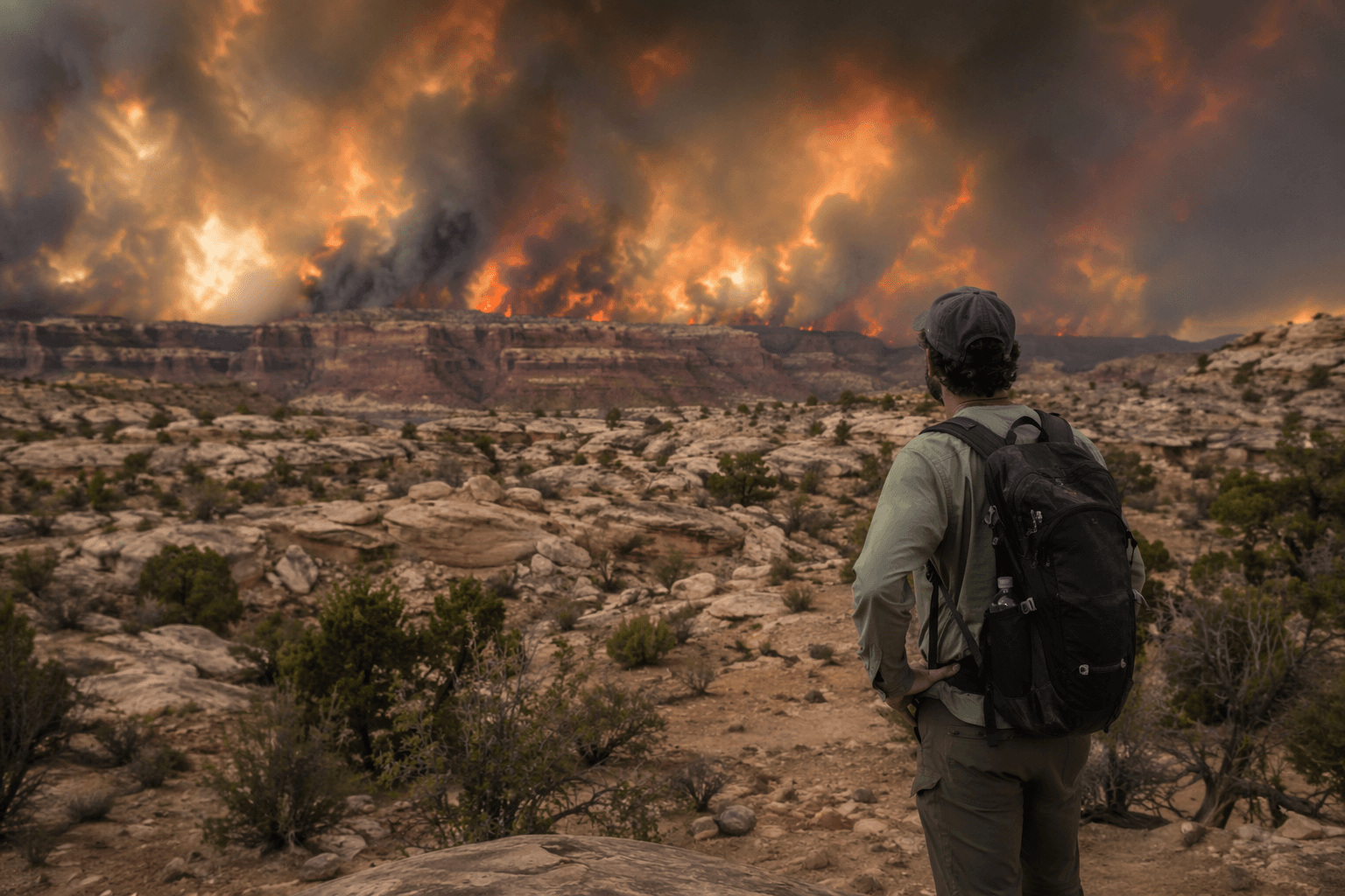 Canyonlands closes Needles district as Babylon Fire nears park