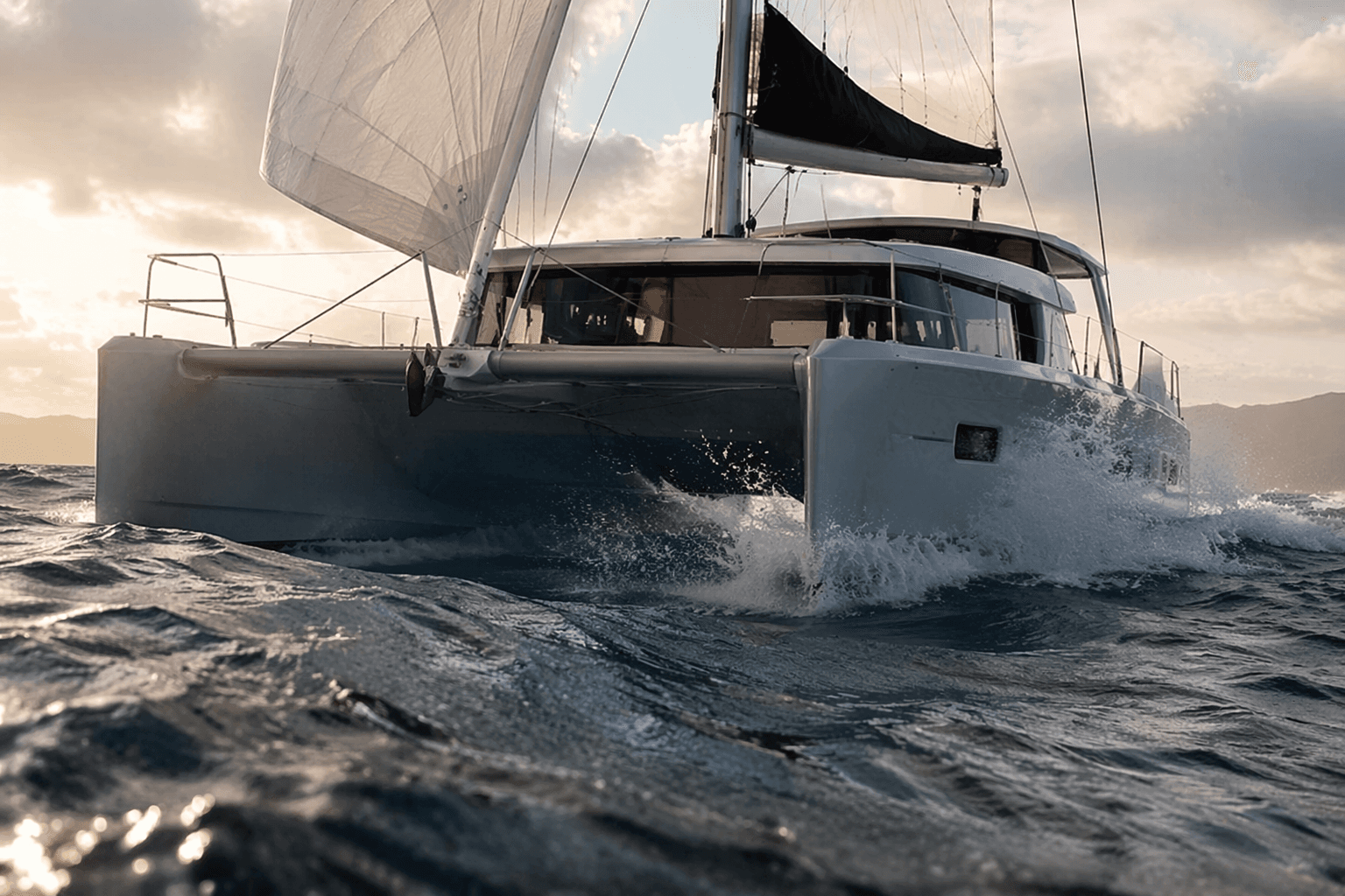 Why bridgedeck clearance matters for offshore catamaran comfort