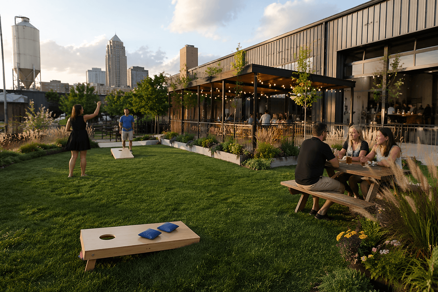 Lakefront Brewery turns storage lot into new Milwaukee greenspace