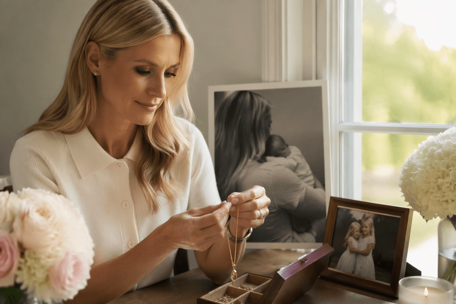 Nicky Hilton turns motherhood into personalized jewelry with theo grace