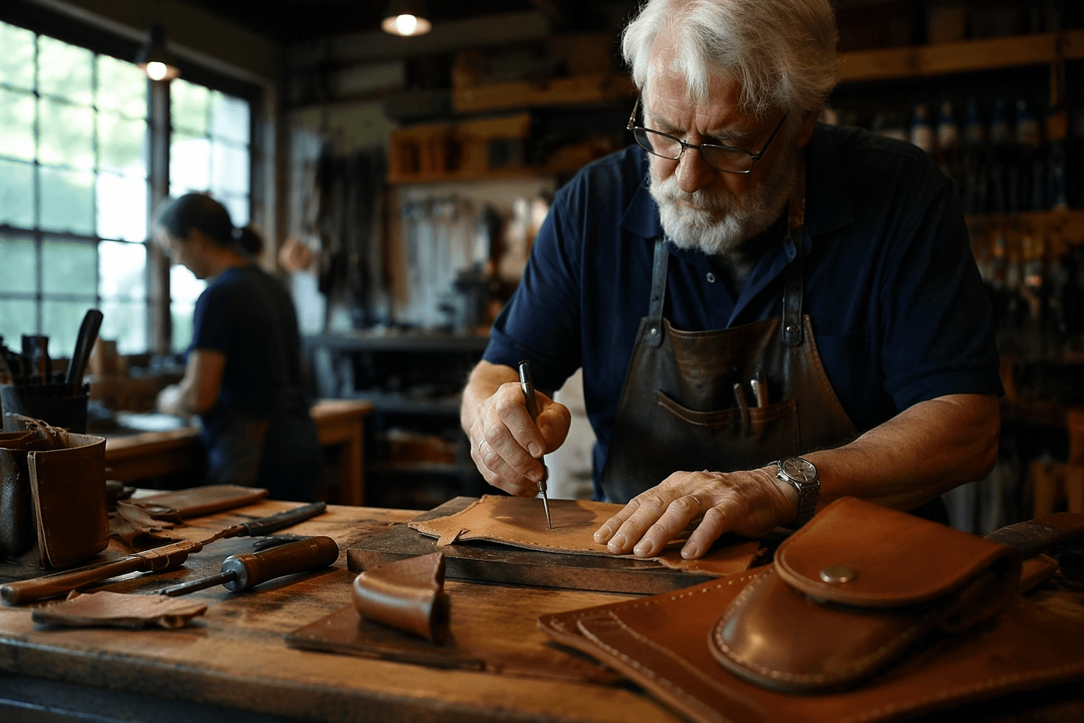 John C. Campbell Folk School opens 2027 leather class registration
