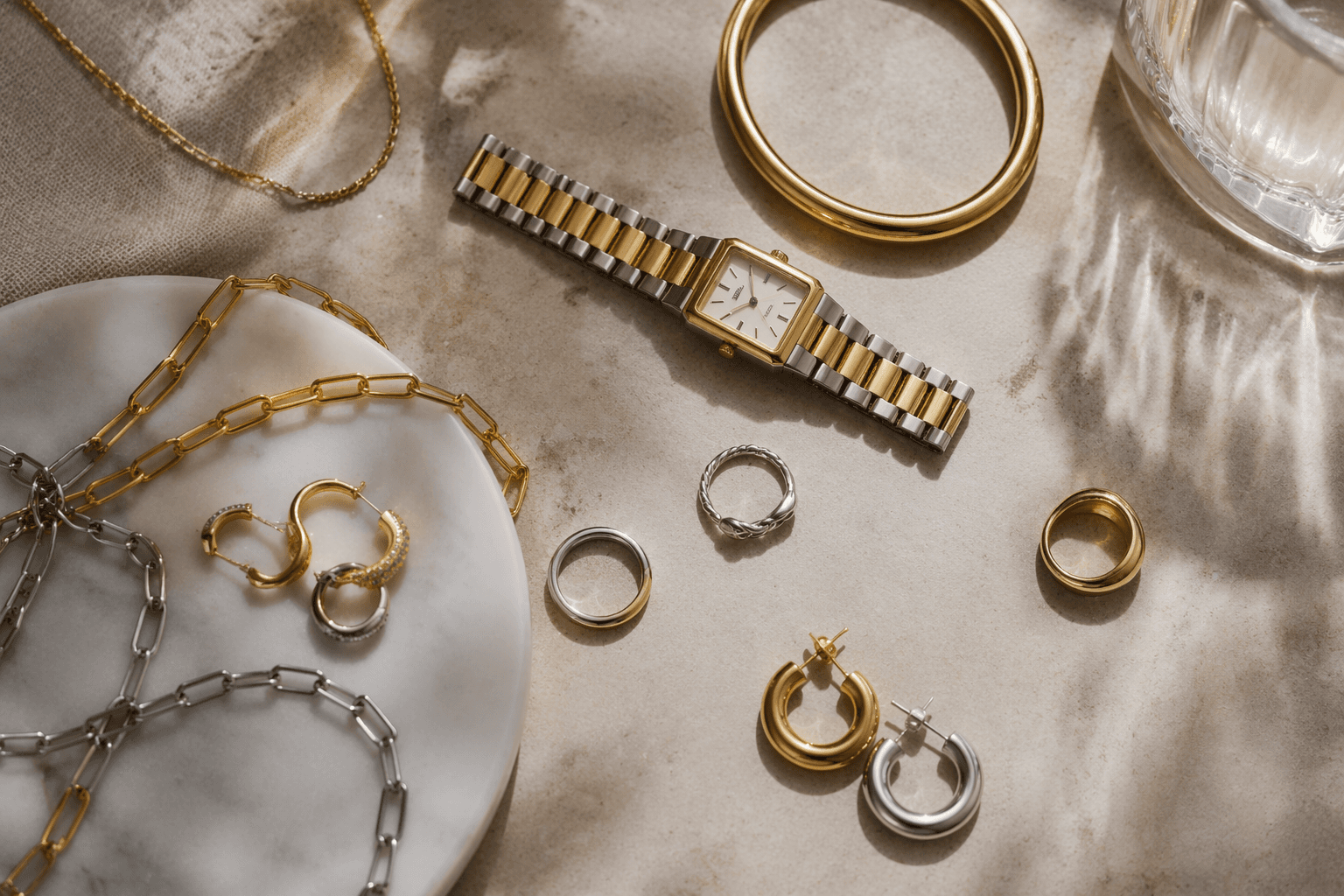 How to mix gold and silver jewelry with intention