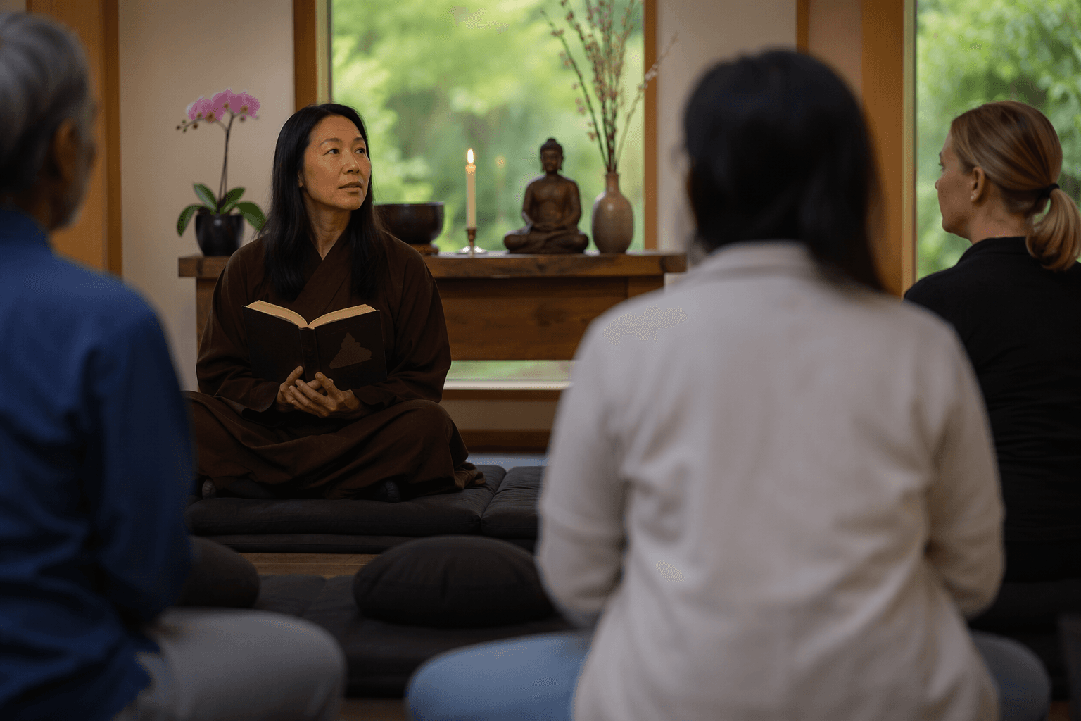 Washington sangha begins summer reading of Thich Nhat Hanh book
