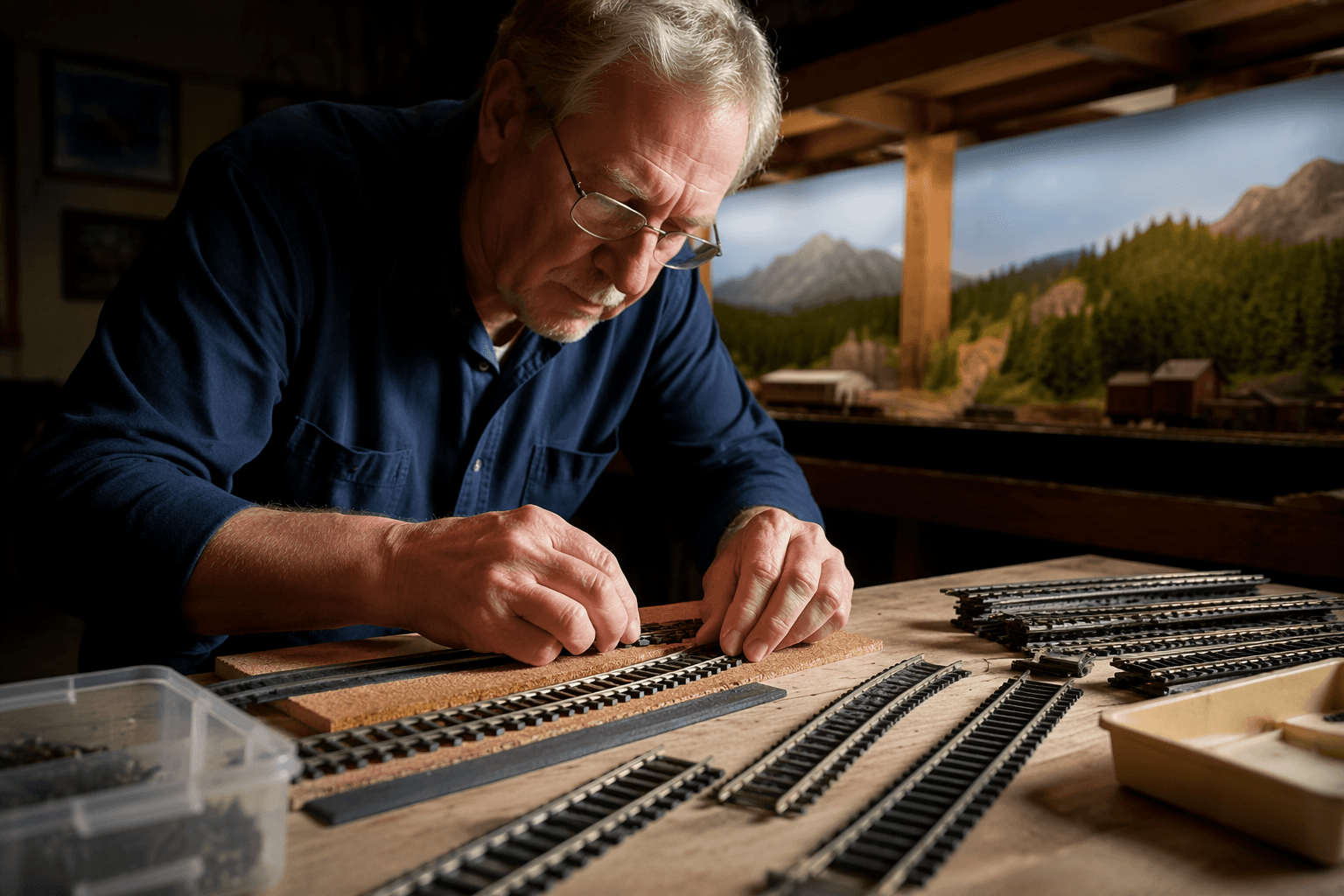 Model train track basics: sectional, roadbed, and standards explained