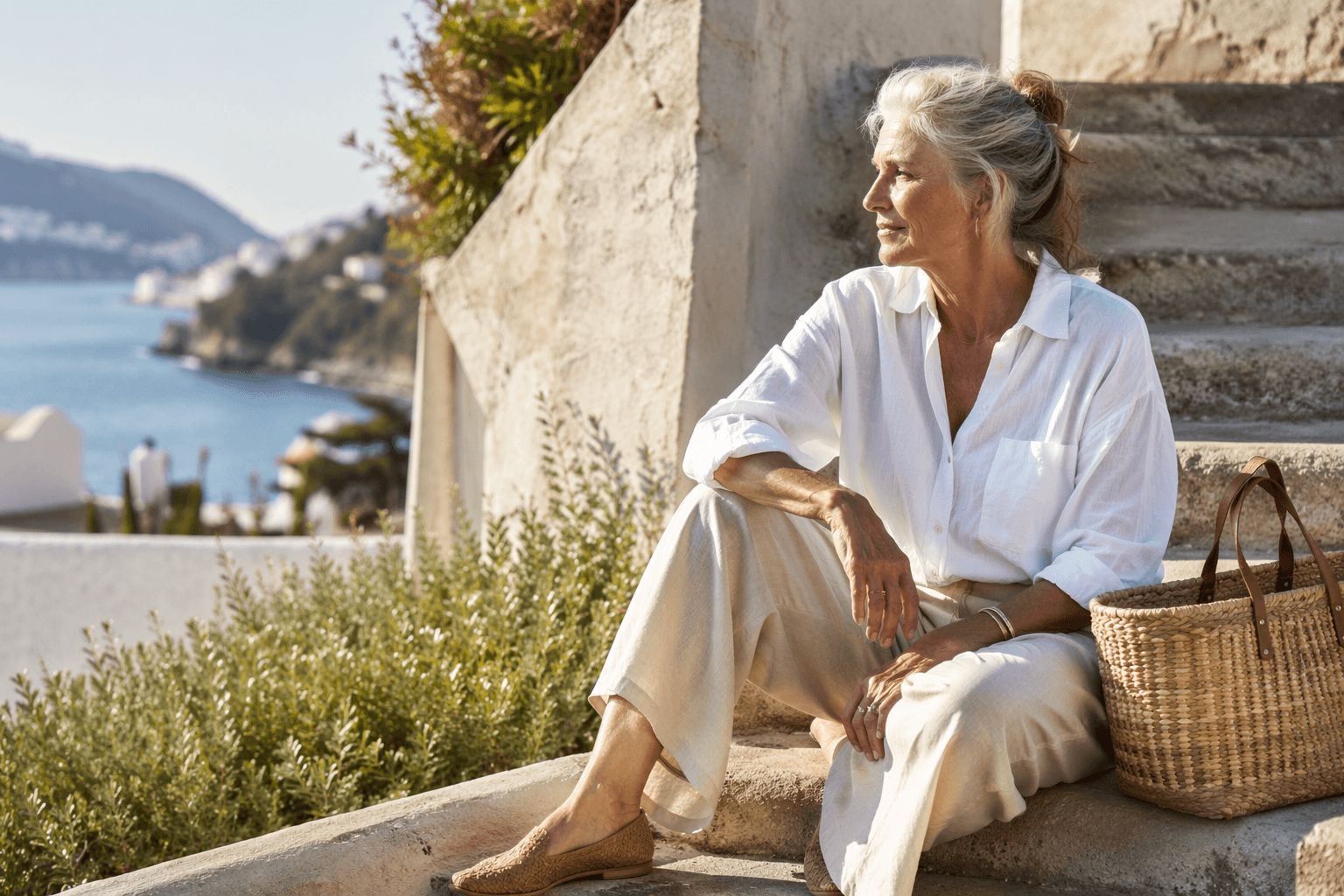 8 coastal grandmother outfits for easy, polished summer style