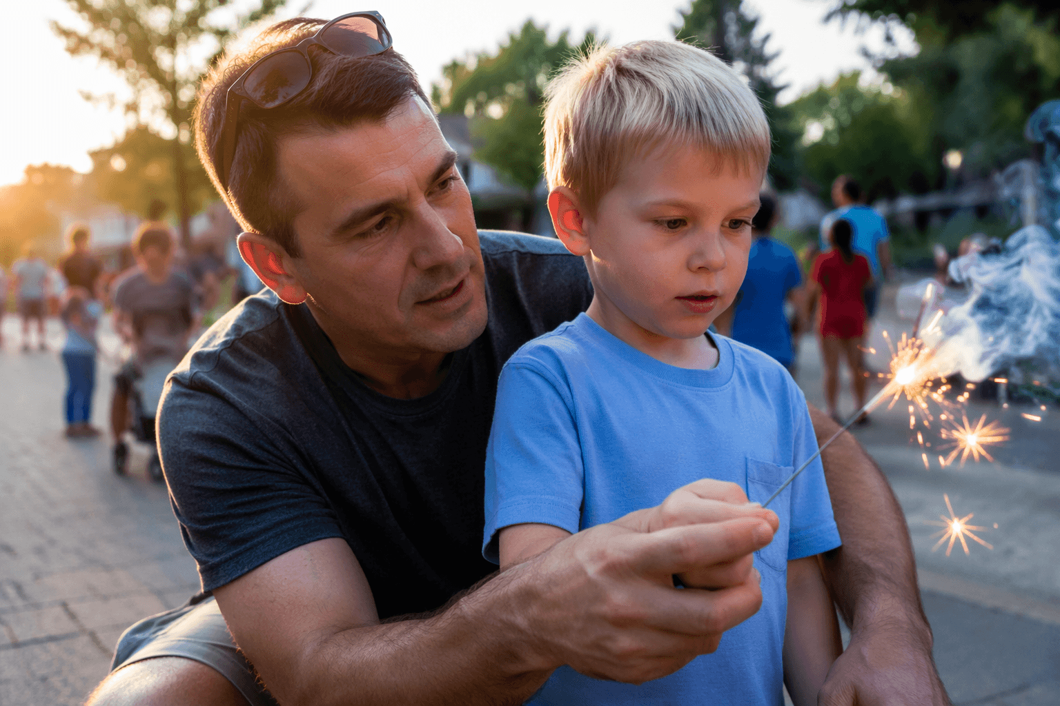 Cary event warns families about sparkler dangers before July Fourth