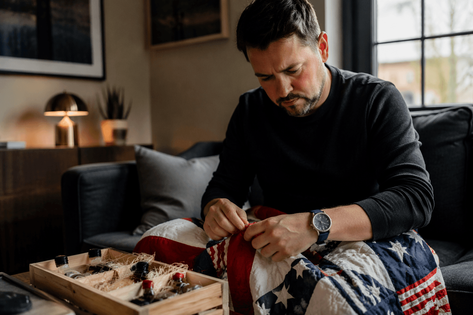 Custom patriotic gifts for America250, from blankets to Timex watches
