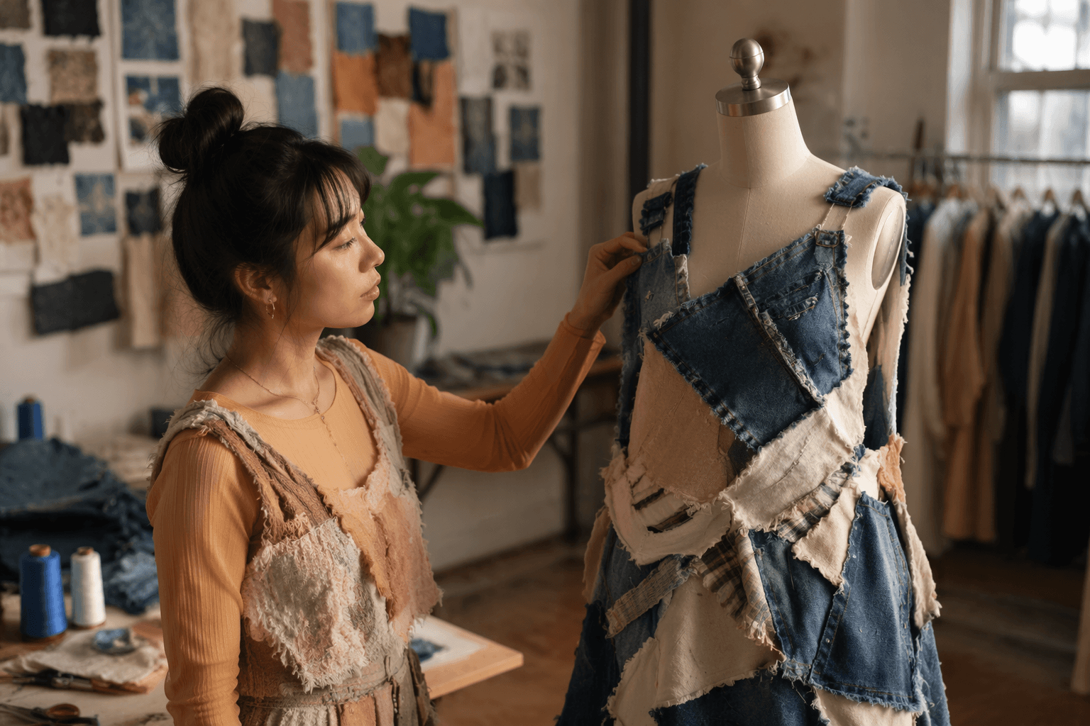 Upcycled fashion signals green value, but extreme novelty can hurt sales