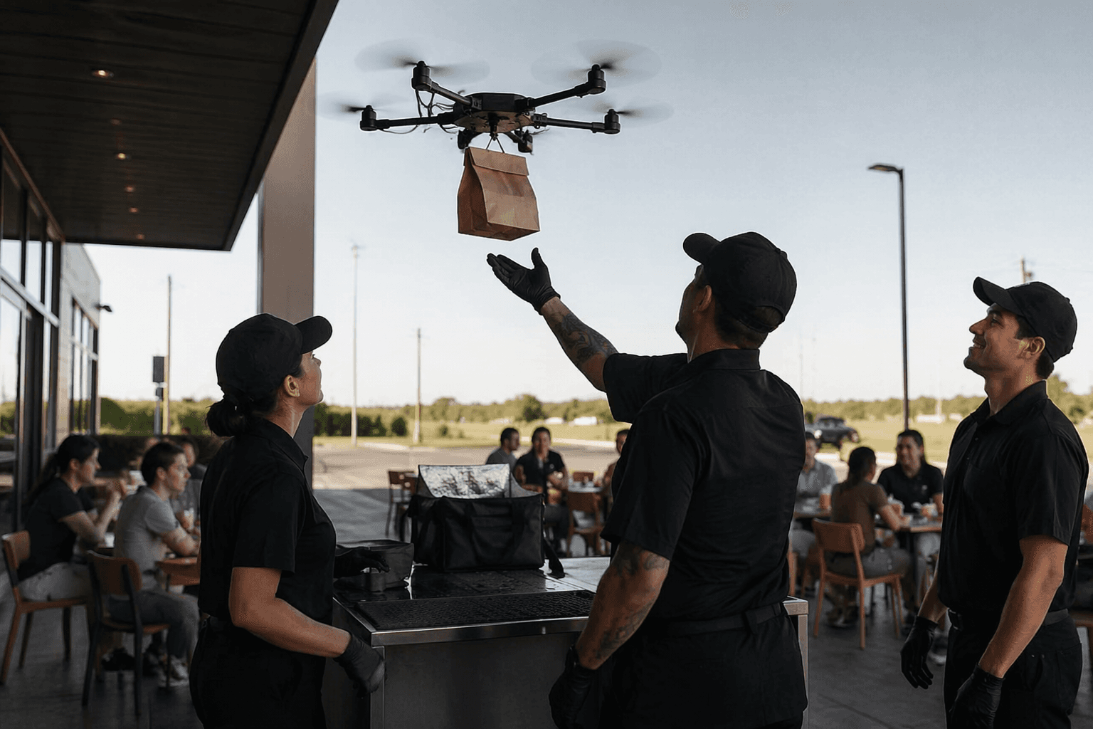 Chipotle faces new delivery pressure as Wonder tests drone service in Texas