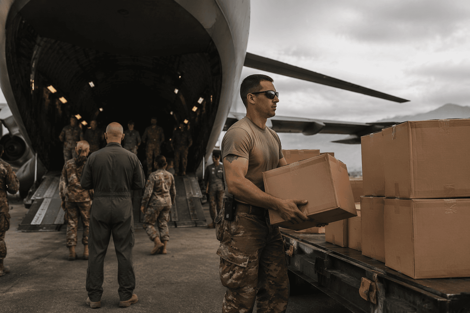 U.S. surges troops, drones to support Venezuela earthquake relief