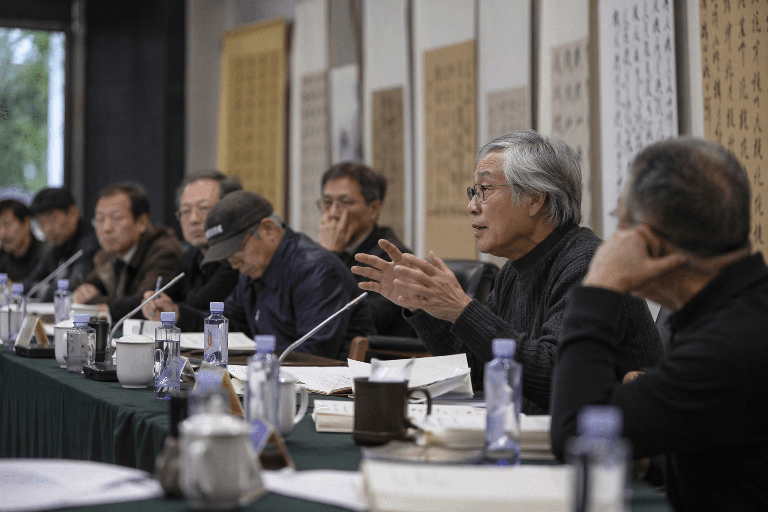 Hebei seminar explores new methods in calligraphy historiography